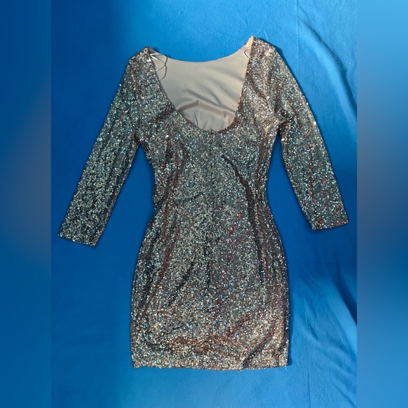 NWT Sequin Charlotte Russe Dress (M) - Picture 2 of 6